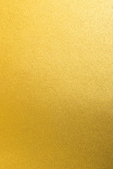 Gold foil leaf shiny wrapping paper texture background for wall paper decoration element