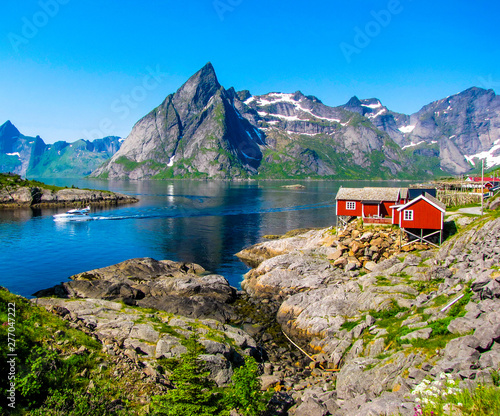 Принти на полотні Lofoten Islands, Norway