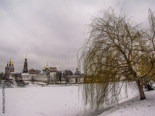 Novodevichy Convent (or New Maidens' Monastery) in Moscow, Russia. UNESCO World Heritage Site © Diego Fiore