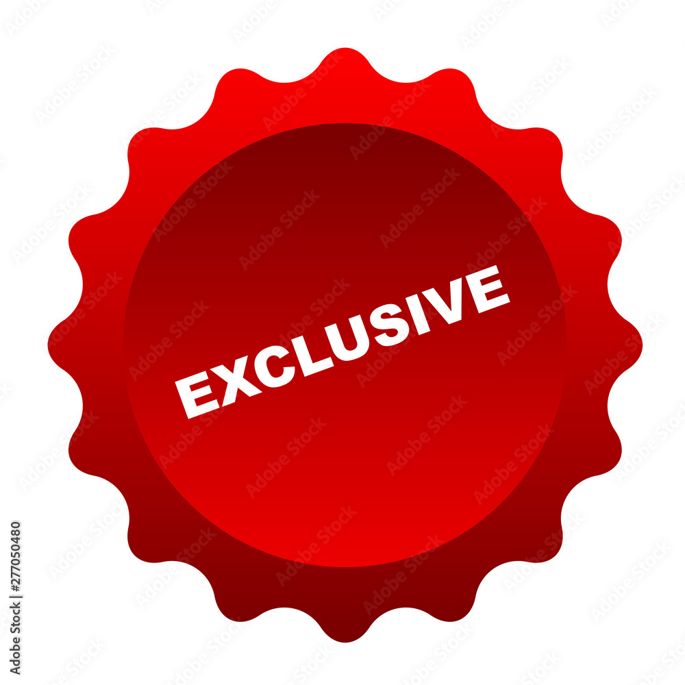 red vector banner exclusive red vector banner exclusive