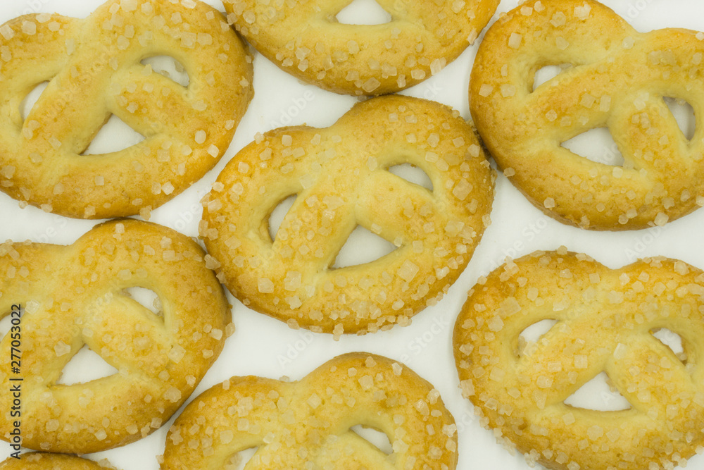 butter cookies isolated on white background butter cookies isolated on white background