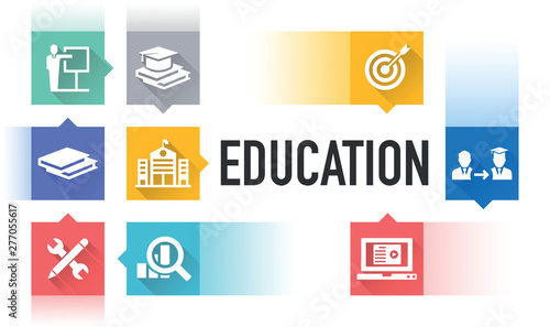 EDUCATION ICON CONCEPT