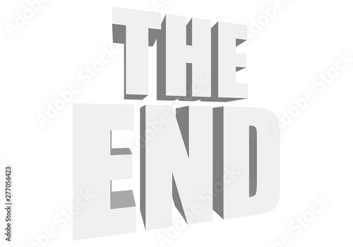 Texto blanco de el final.