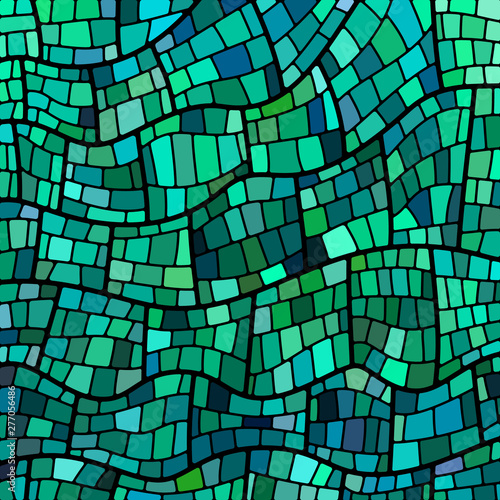 abstract vector stained-glass mosaic background