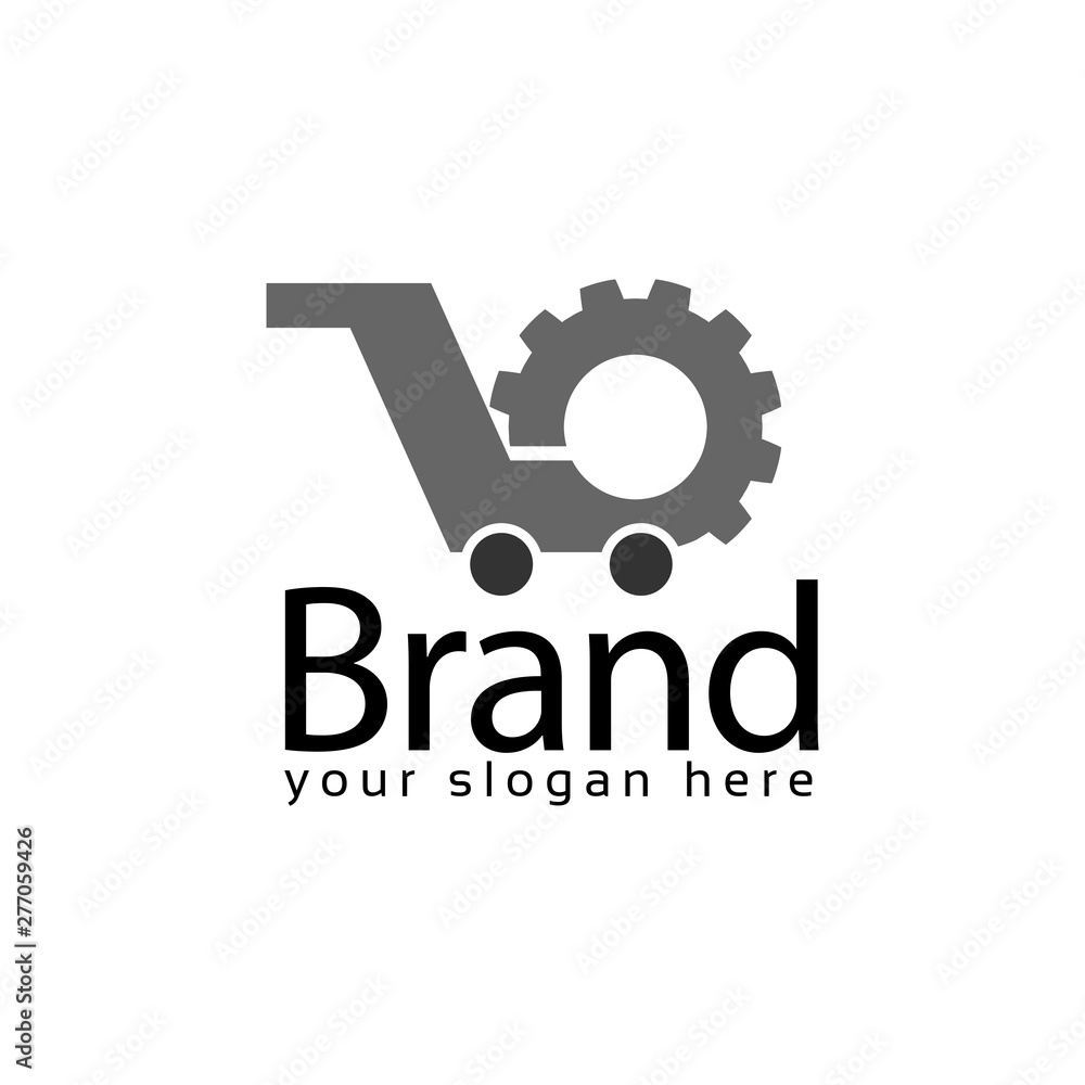 Engine market stock logo template. Flat logo. editable. vector Engine market stock logo template. Flat logo. editable. vector