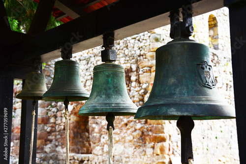 bell in buddhist temple