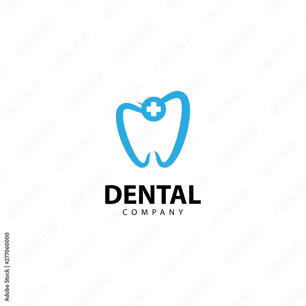 Dental Clinic Logo Tooth abstract design vector template Dental Clinic Logo Tooth abstract design vector template
