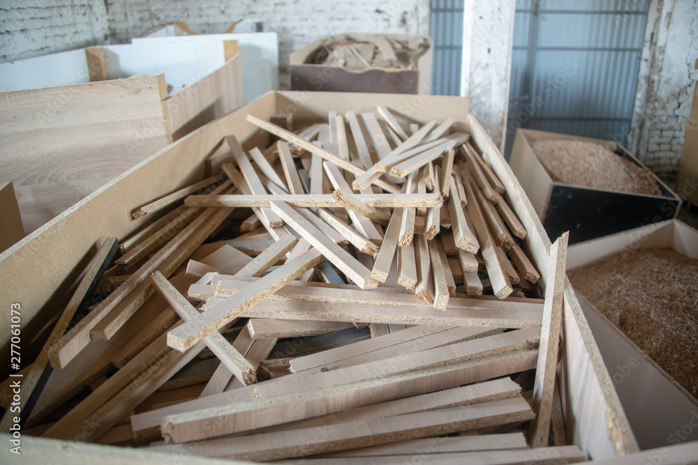 Taking photographs of wood plywood, used for making pellets Taking photographs of wood plywood, used for making pellets