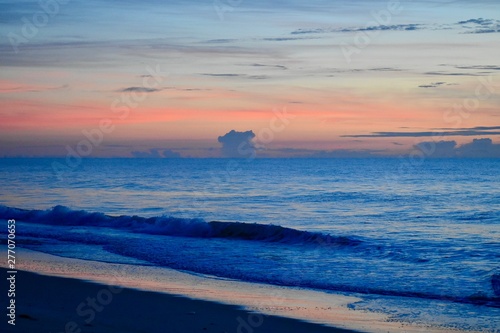 seashore sunrise