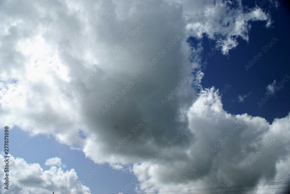 Fototapeta premium Clouds in early morning