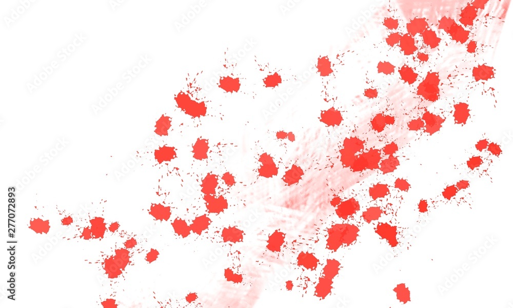 Gouache stains and dots and stripes on a white background. Beautiful abstract texture. Palette of different colors. Colored blots. Gouache stains and dots and stripes on a white background. Beautiful abstract texture. Palette of different colors. Colored blots.