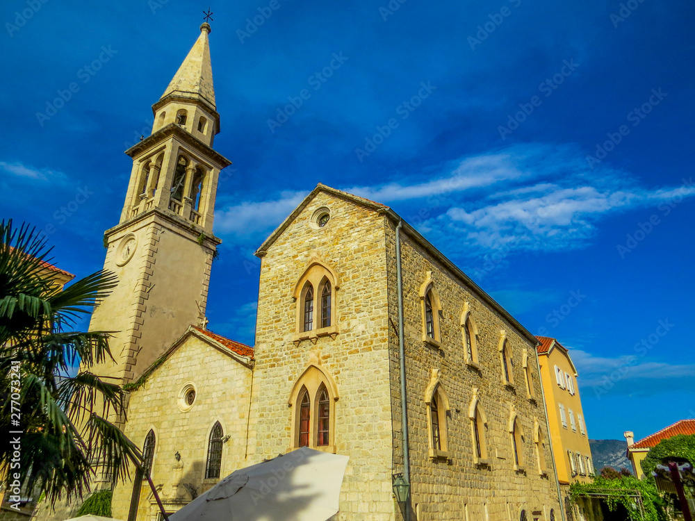 Saint Ivan Church in Budva, Montenegro