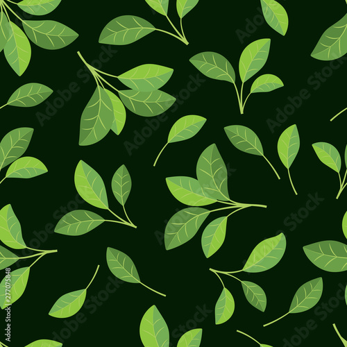 leaves pattern