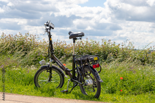 e-bike in the park