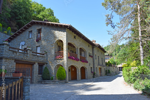 Rupit, pueblo de montaña en provinvia de Barcelona photo