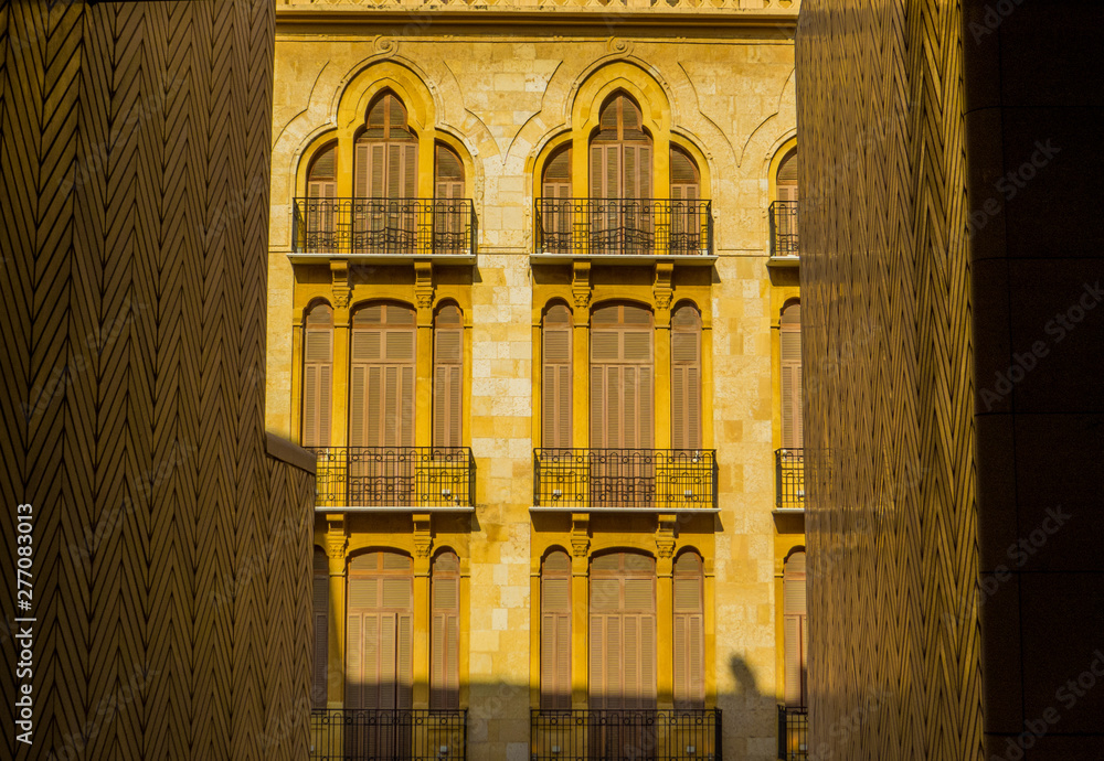 Obraz premium Lebanese architecture in Beirut, Lebanon