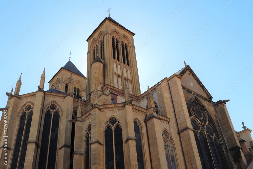 Ville de Metz - Basilique Saint Vincent - Moselle - Lorraine - France