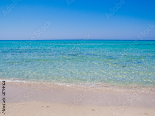 Amazing beach in Ugento, Apulia, Italy