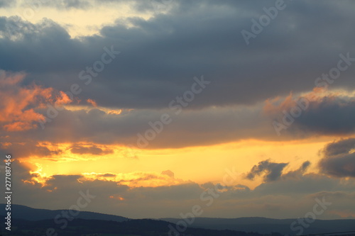 Sunset Sky Sun Cloud Landscape © Ali Tellioglu
