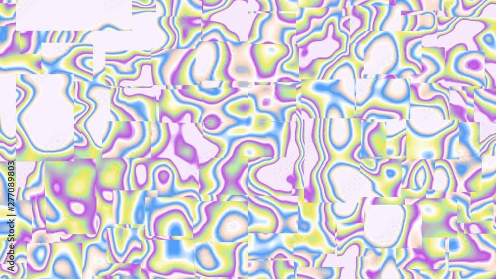 Holographic colorful abstract liquid animation with motion pixels. 4k footage. Holographic colorful abstract liquid animation with motion pixels. 4k footage.