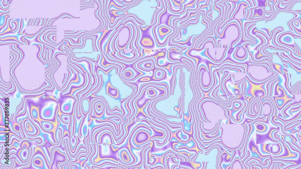 Holographic colorful abstract liquid animation with motion pixels. 4k footage. Holographic colorful abstract liquid animation with motion pixels. 4k footage.
