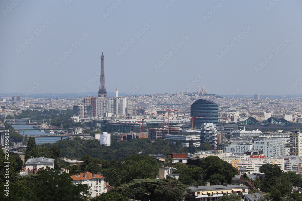 Obraz premium Panorama de Paris