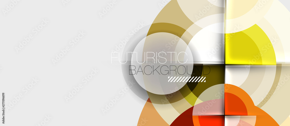 Circular geometrical design template Circular geometrical design template