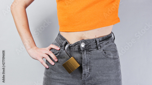 Bilde på lerret The concept of chastity