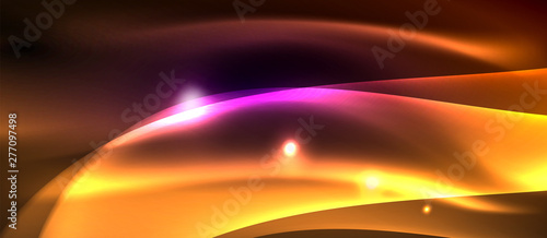 Neon light waves