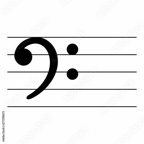 F Clef symbol