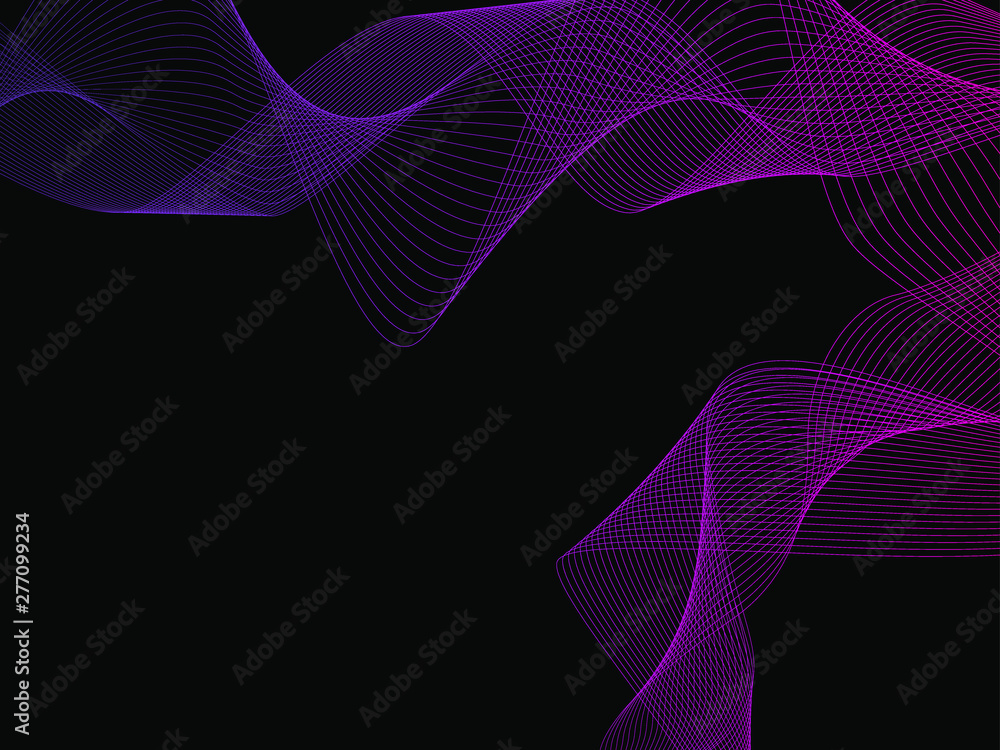 EPS 10 vector. Curved lines and waves. Futuristic concept. EPS 10 vector. Curved lines and waves. Futuristic concept.