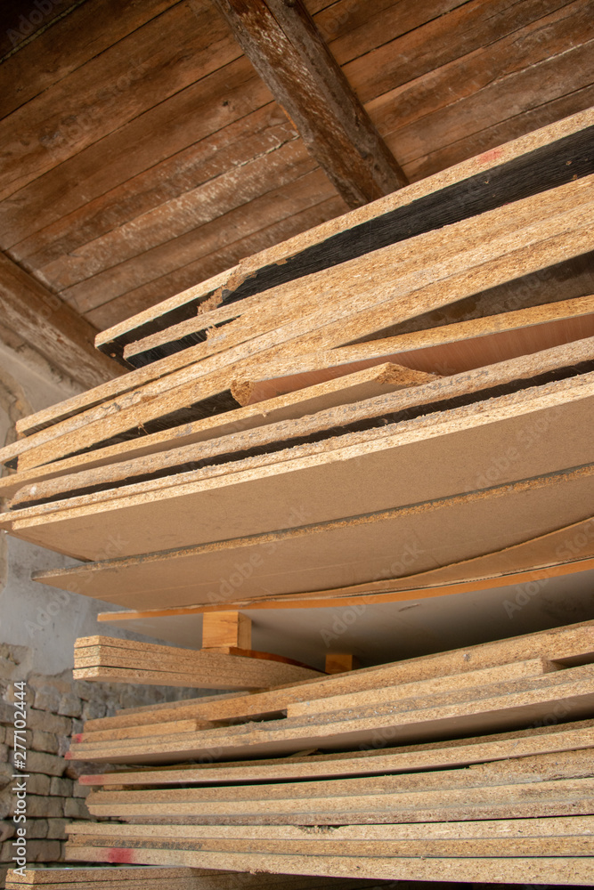 Taking photographs of wood plywood, used for making pellets Taking photographs of wood plywood, used for making pellets