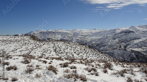 Cajon del Maipo, Farellones and Mirador de los Condores in the Cordillera de los Andes, Santiago de Chile, Chile