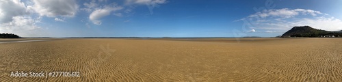Photo of the beach at Llanfairfechan, North Wales