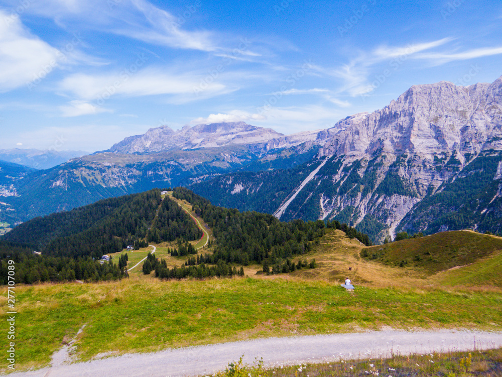 Cima Tosa (Peak Tosa), Doss del Sabion, Brenta Dolomites, Trentino-Alto Adige, north Italy Cima Tosa (Peak Tosa), Doss del Sabion, Brenta Dolomites, Trentino-Alto Adige, north Italy