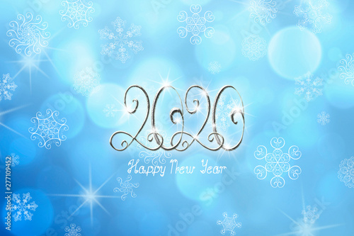 2020 Happy New Year banner ...