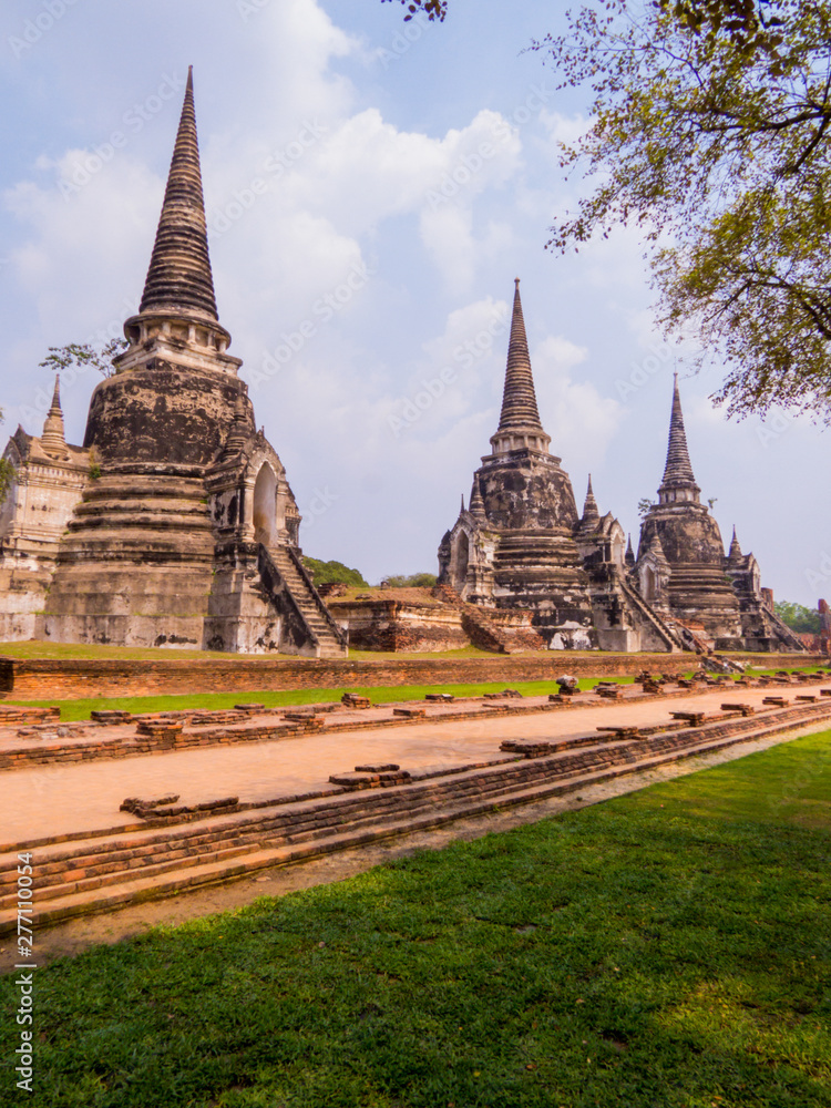 Wat Phra Sri Sanphet, Historic City of Ayutthaya, Thailand