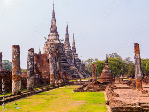 Wat Phra Sri Sanphet  Historic City of Ayutthaya  Thailand