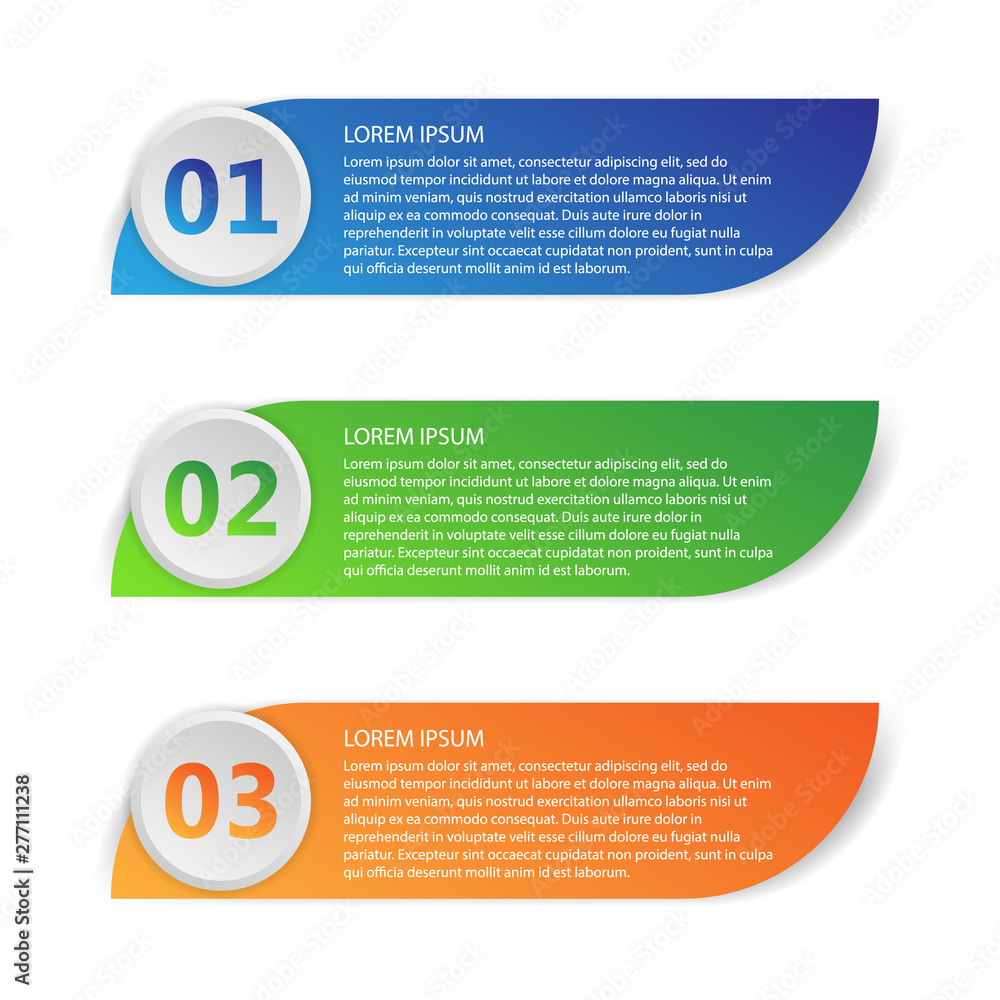 Vector template with text. A set of informative tapes. Infographics template for business. Vector template with text. A set of informative tapes. Infographics template for business.
