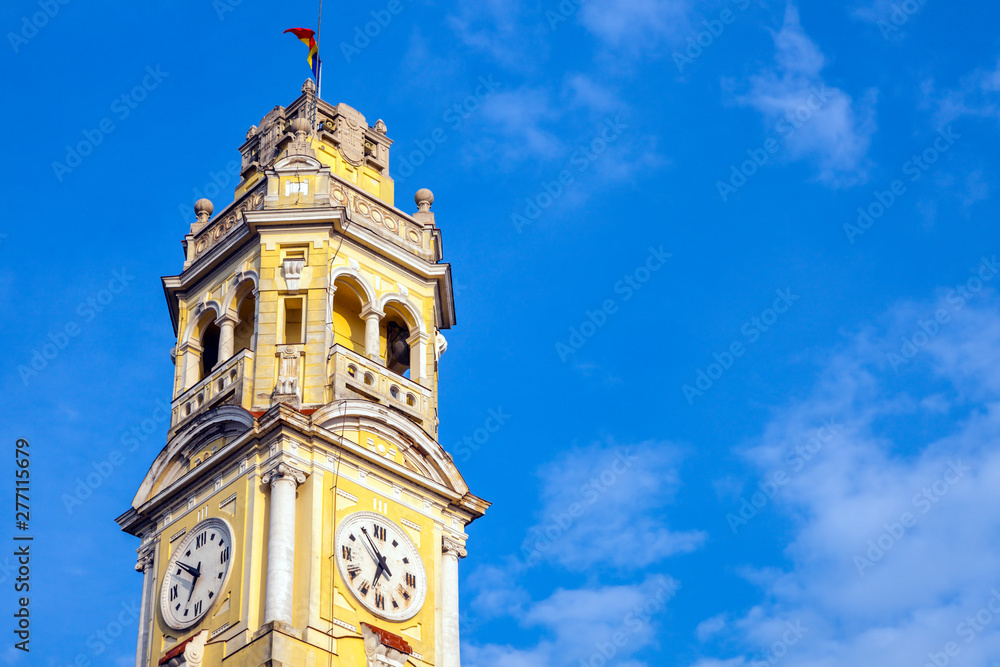 Clock tower in Oradea