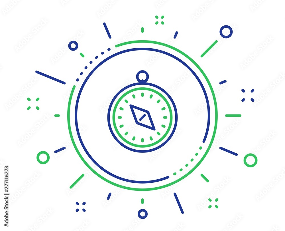 Travel compass line icon. Trip sign. Holidays symbol. Quality design elements. Technology travel compass button. Editable stroke. Vector Travel compass line icon. Trip sign. Holidays symbol. Quality design elements. Technology travel compass button. Editable stroke. Vector