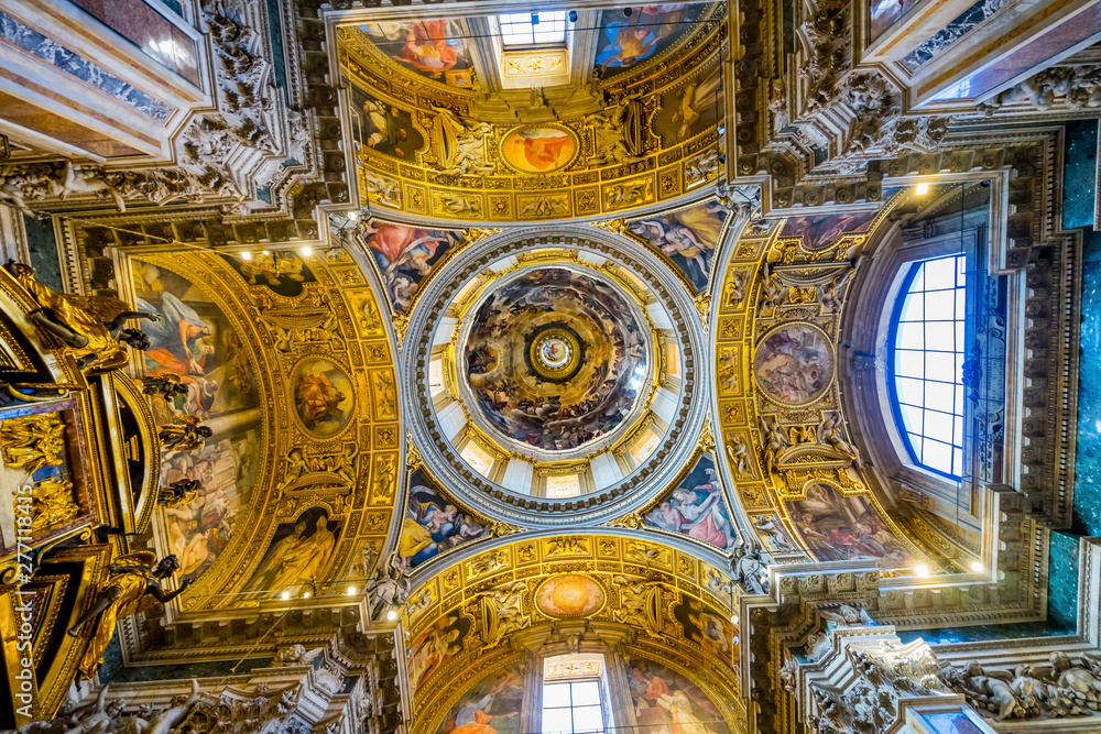 Dome Basilica Santa Maria Maggiore Rome Italy