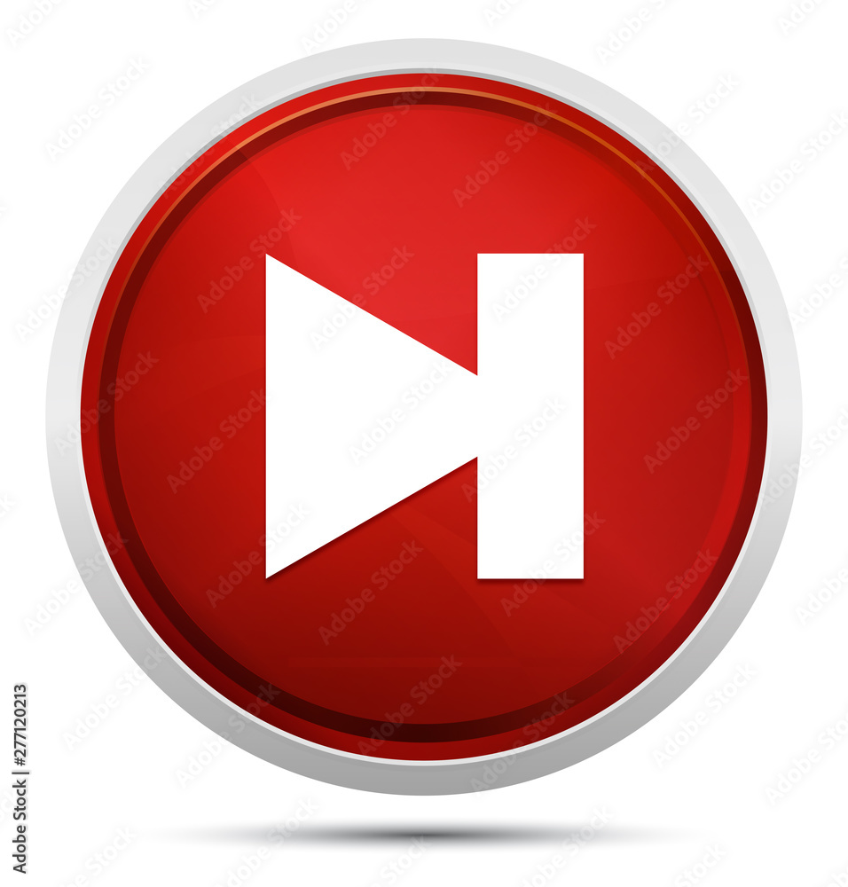 Next track icon Promo Red Round Button Next track icon Promo Red Round Button