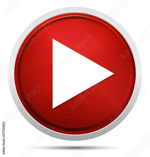 Free Download Play icon Promo Red Round Button - GFXLoad
