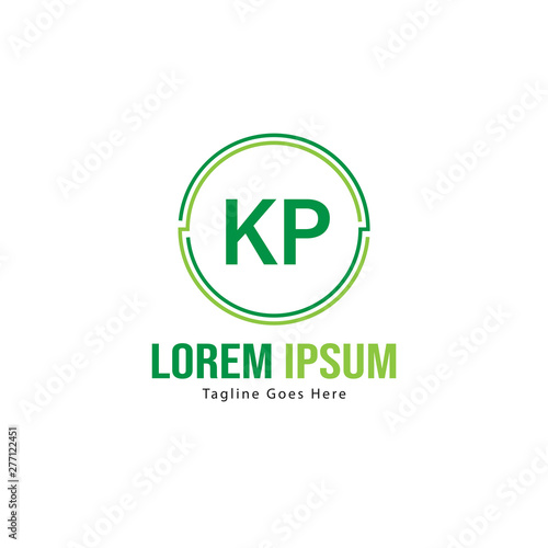 Initial KP logo template with modern frame. Minimalist KP letter logo vector illustration Free Download Initial KP logo template with modern frame. Minimalist KP letter logo vector illustration - GFXLoad