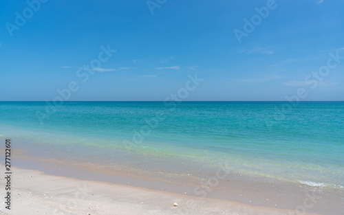 Clean Blue Water on Florida Beach