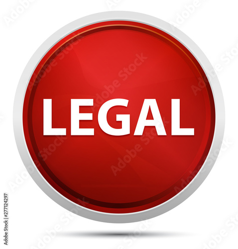 Legal Promo Red Round Button