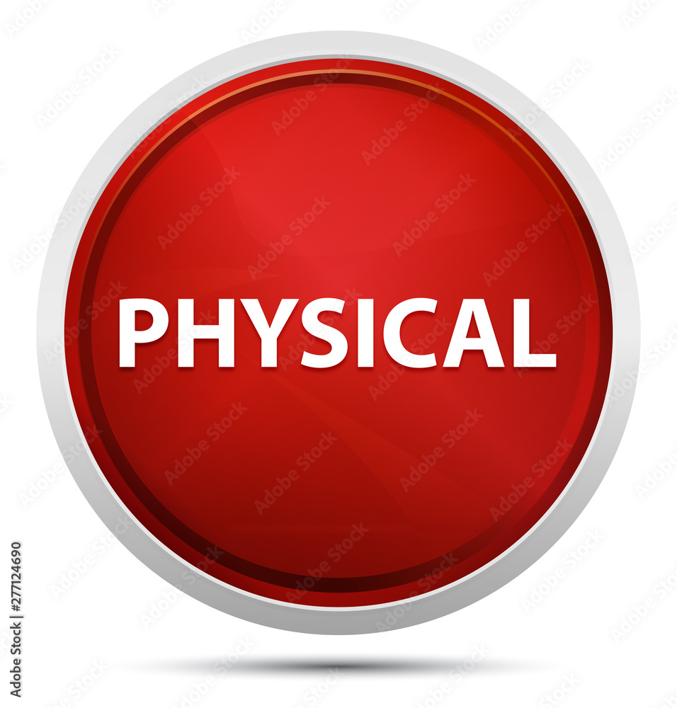 Physical Promo Red Round Button Physical Promo Red Round Button