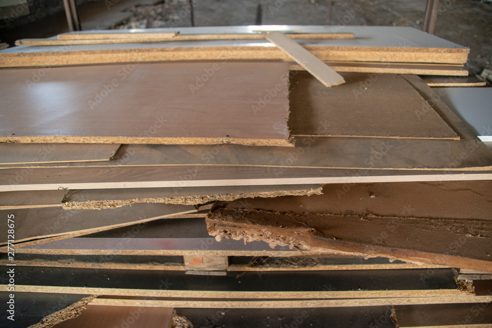 Taking photographs of wood plywood, used for making pellets Taking photographs of wood plywood, used for making pellets