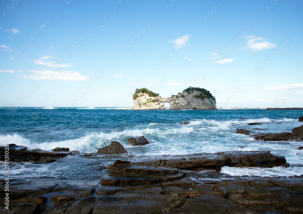 Obraz premium 円月島